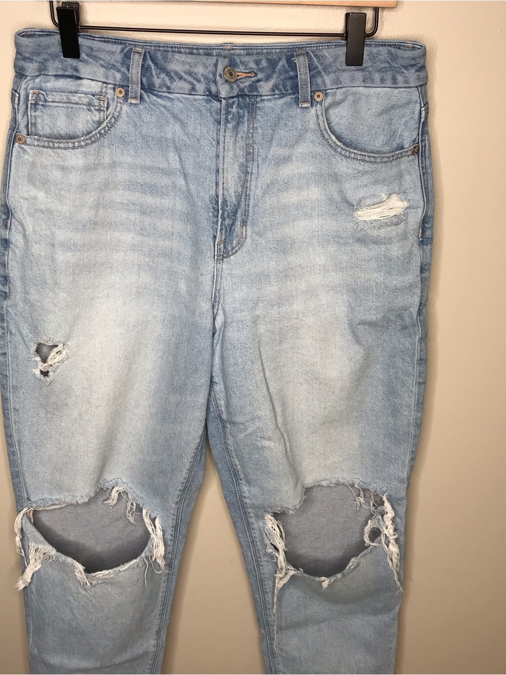American Eagle Outfitters Curvy Mom Jeans Womens Size 12 - Picture 2 of 8
